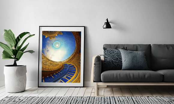 Download Printable Wall Art, Sky Ladder - Premium Bundle