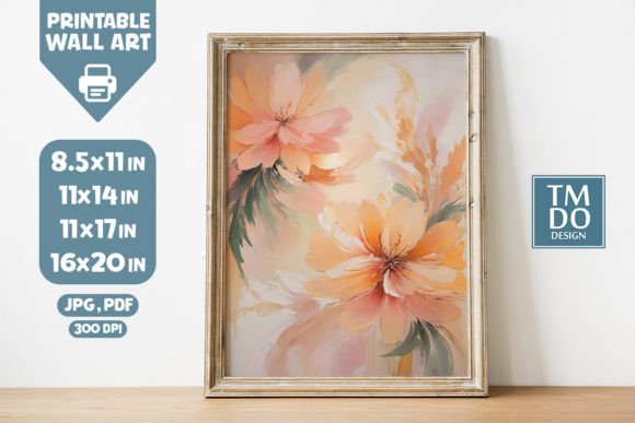 Download Floral Abstract Printable Wall Art - Printable wall art Collection