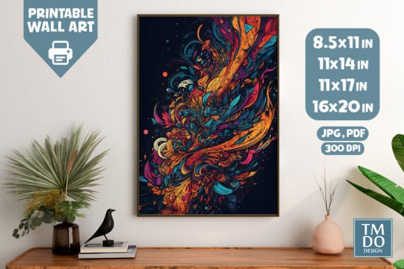 Download Abstract Printable Wall Art, Digital Art - Printable wall art Collection