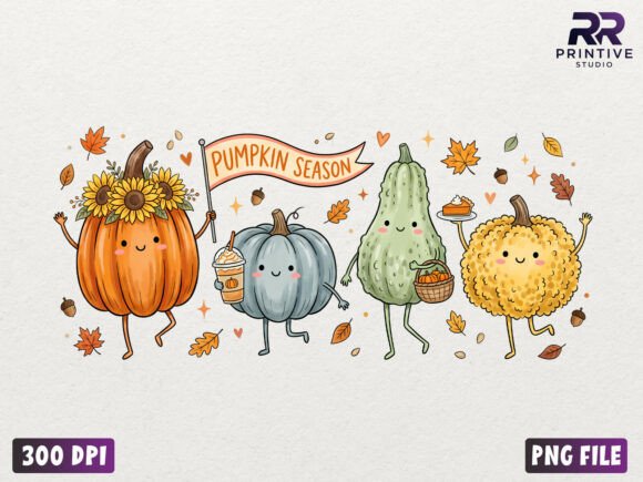 Download Preppy Pumpkin Season Friends PNG - Premium Resources